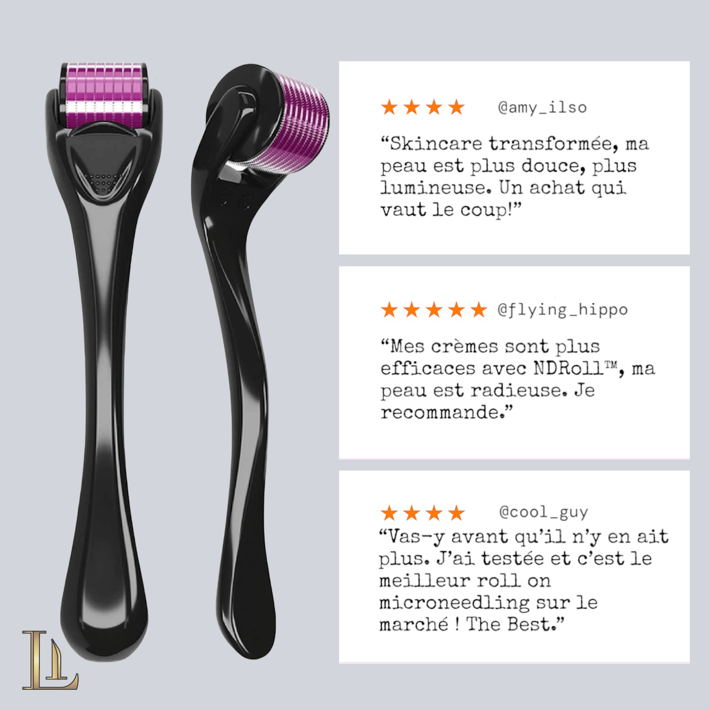 Roll - on aiguille NDRoll™️ | Générateur Collagène - LIBELUX