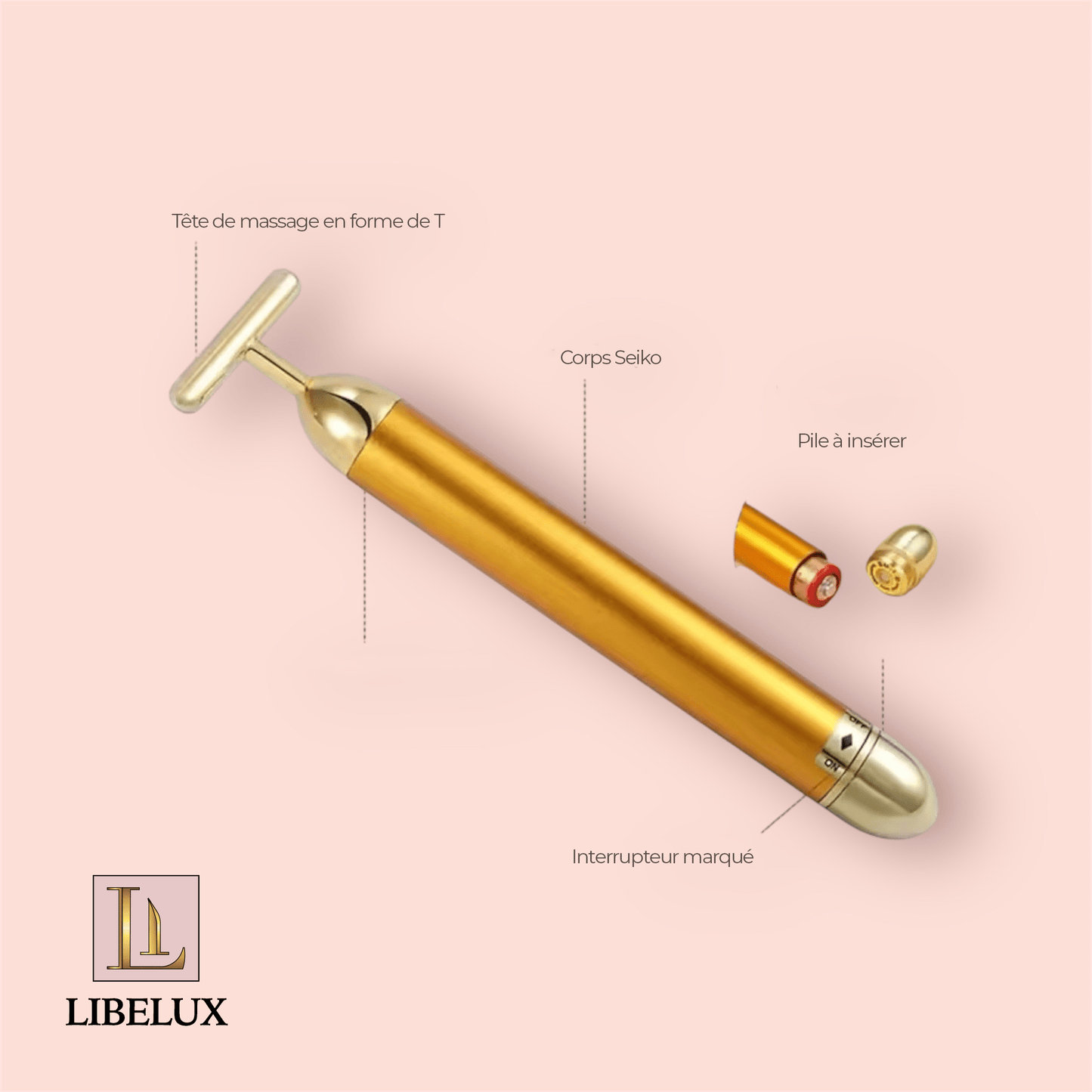 Roll - on visage raffermissant | DERMAPULS™ - LIBELUX