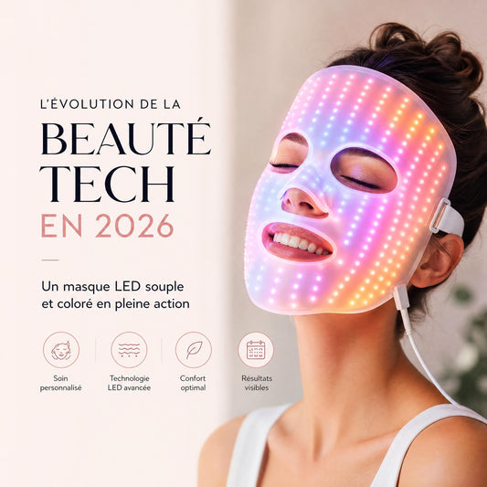 Révolution beauté tech 2026 : pourquoi le masque LED visage est l'actualité brûlante de cet été - LIBELUX