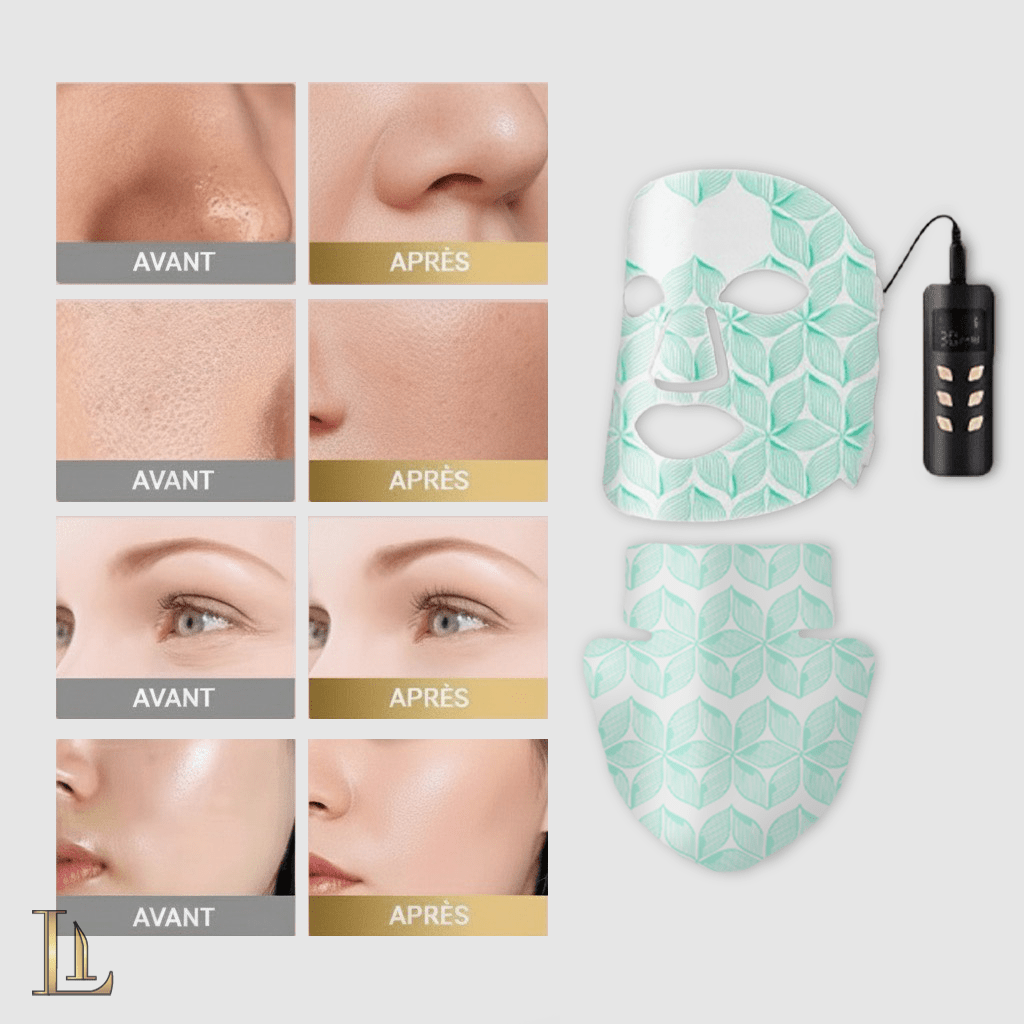 Masque LUMI™ PLUS ⎥Masque LED Visage & Cou - LIBELUX