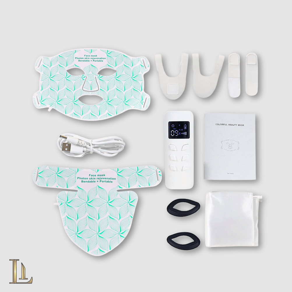 Masque LUMI™ PLUS ⎥Masque LED Visage & Cou - LIBELUX