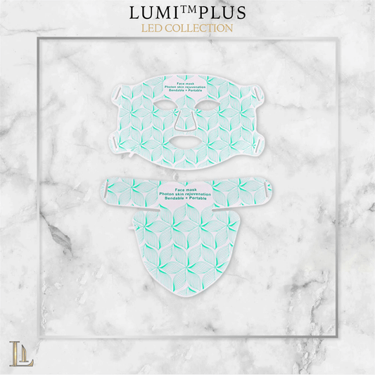 Masque LUMI™ PLUS ⎥Masque LED Visage & Cou - LIBELUX