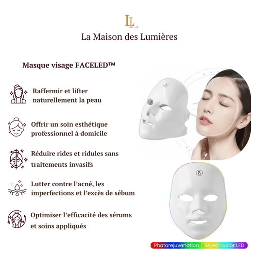 Masque visage FACELEDᵀᴹ - LIBELUX
