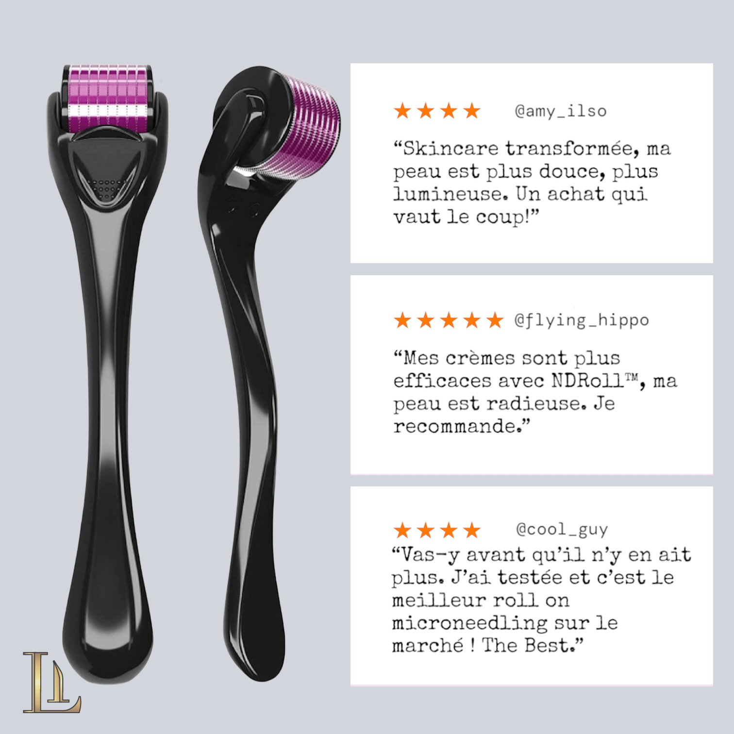 Roll - on aiguille NDRoll™️ | Générateur Collagène - LIBELUX